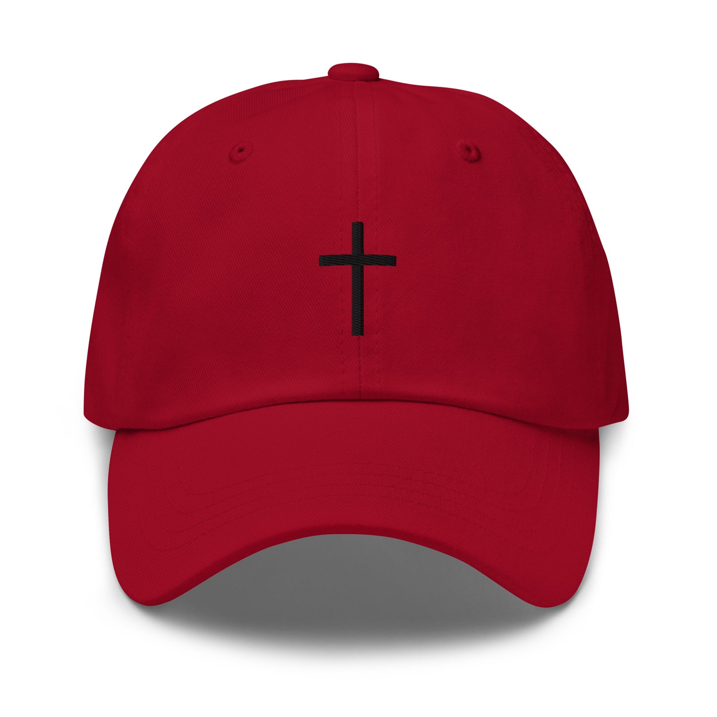 Black cross - Dad hat (7 colours)
