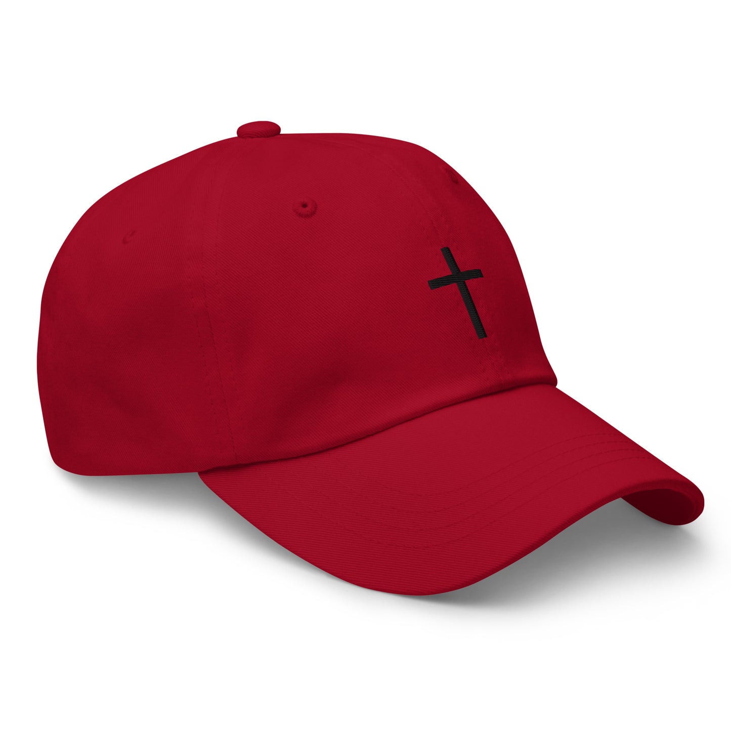 Black cross - Dad hat (7 colours)