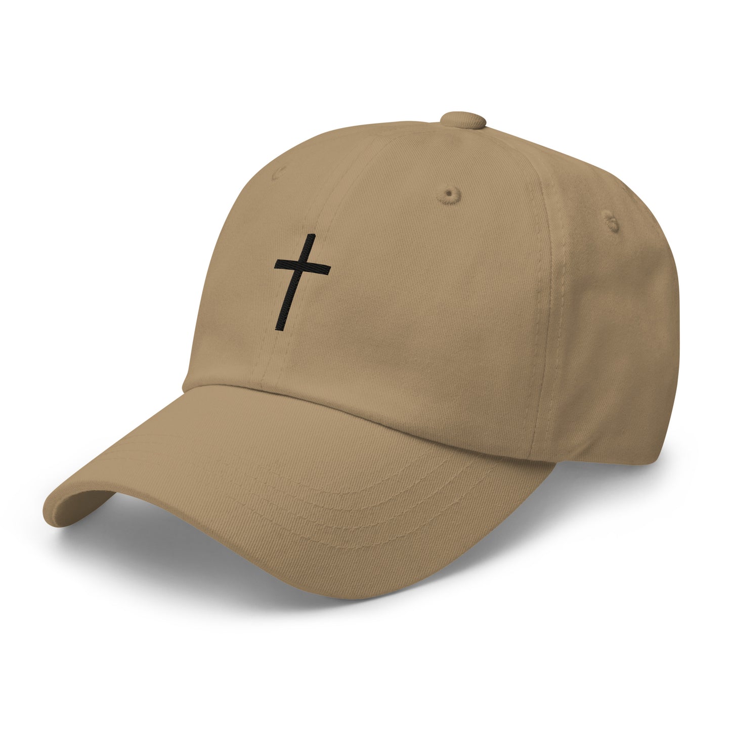 Black cross - Dad hat (7 colours)