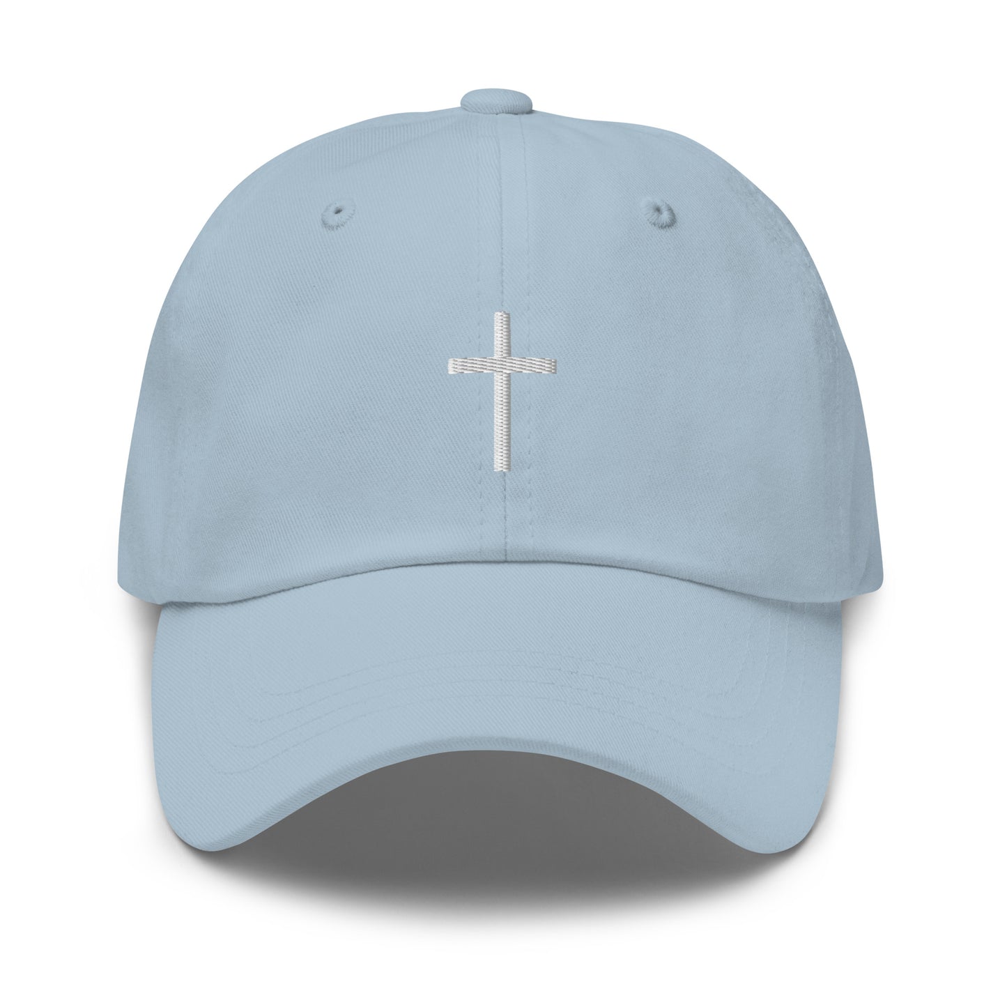 White cross - Dad hat (6 colours)