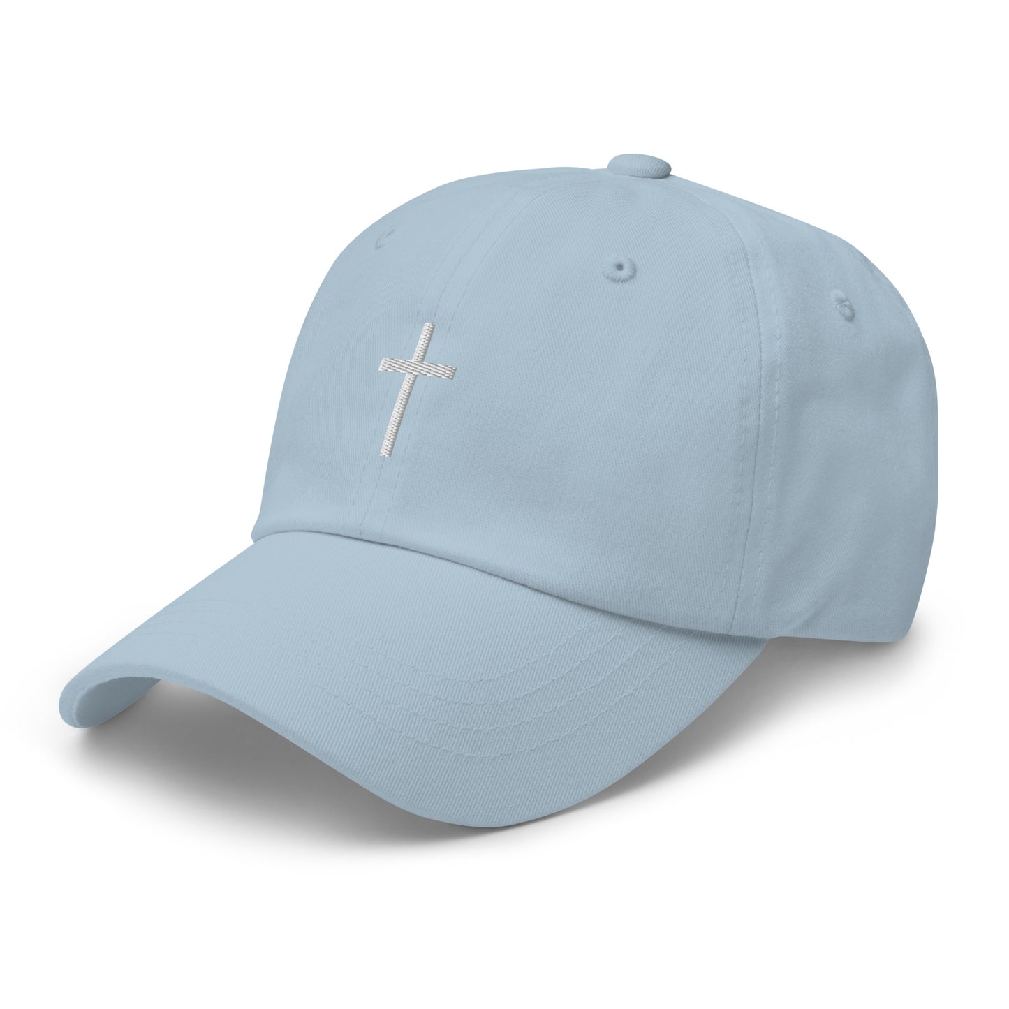 White cross - Dad hat (6 colours)