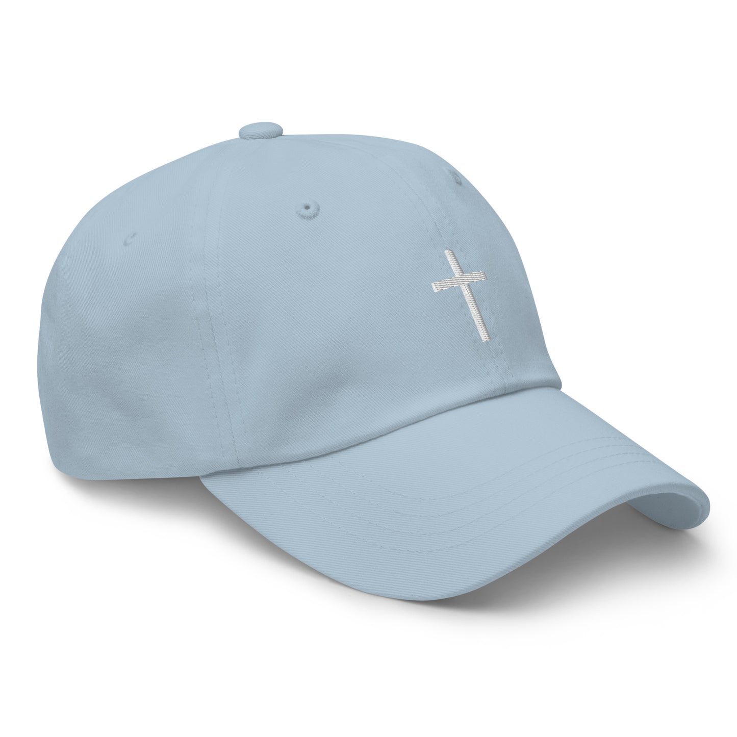 White cross - Dad hat (6 colours)