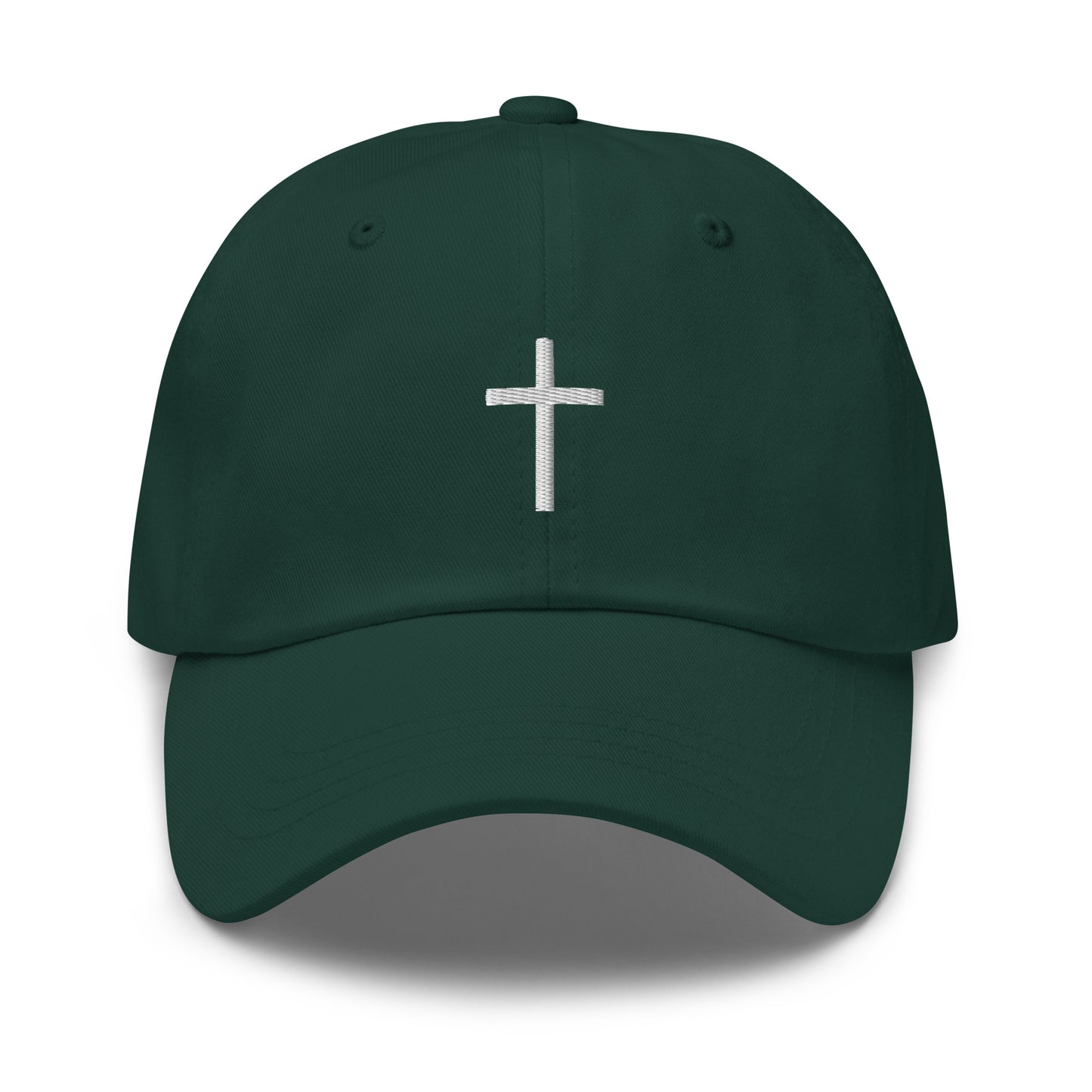 White cross - Dad hat (6 colours)