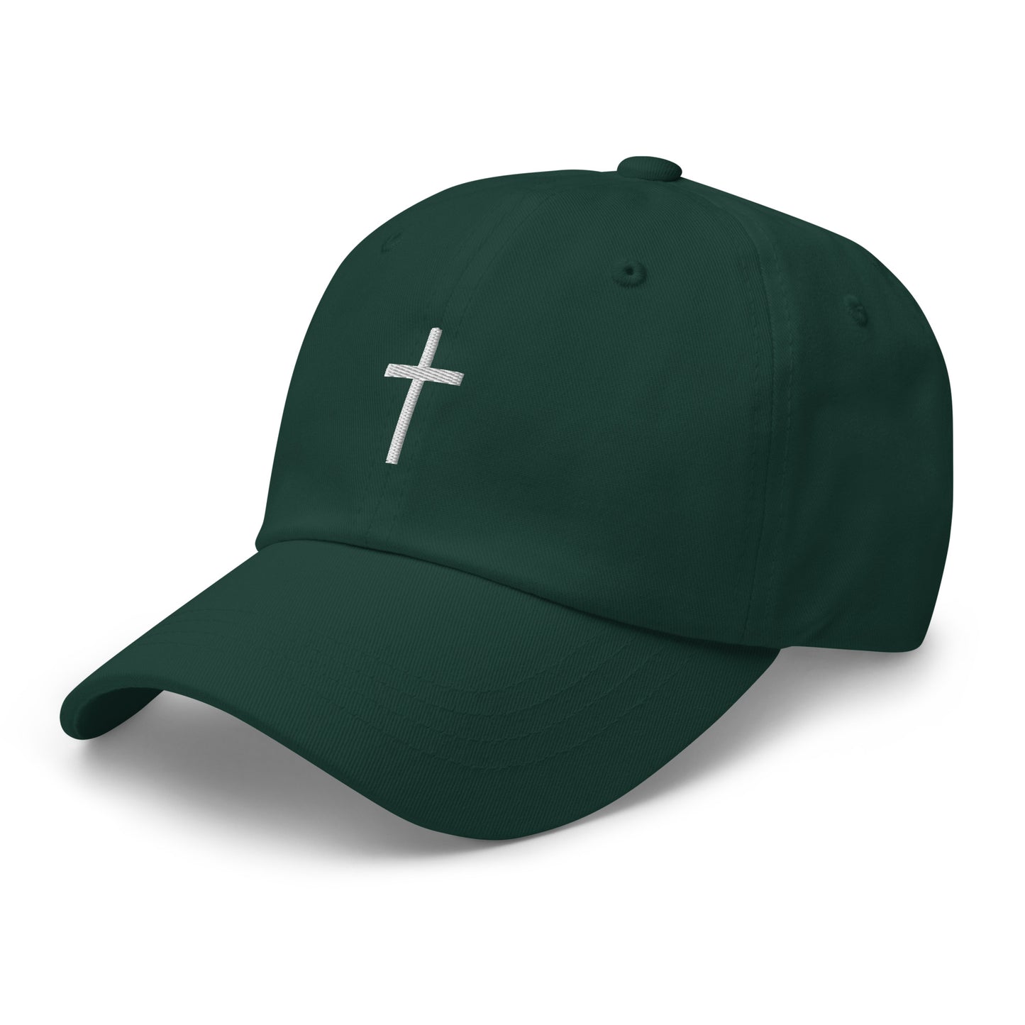 White cross - Dad hat (6 colours)