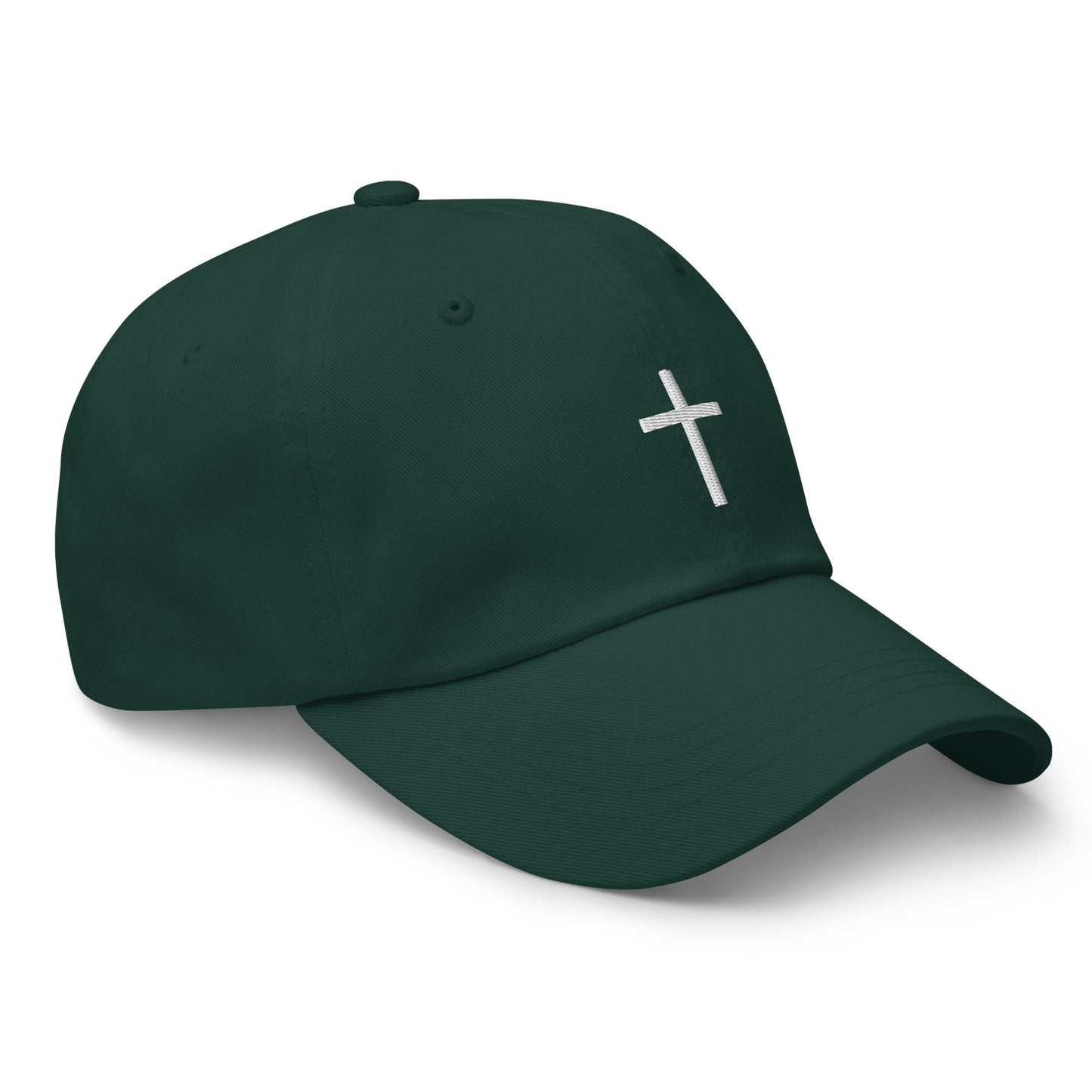 White cross - Dad hat (6 colours)