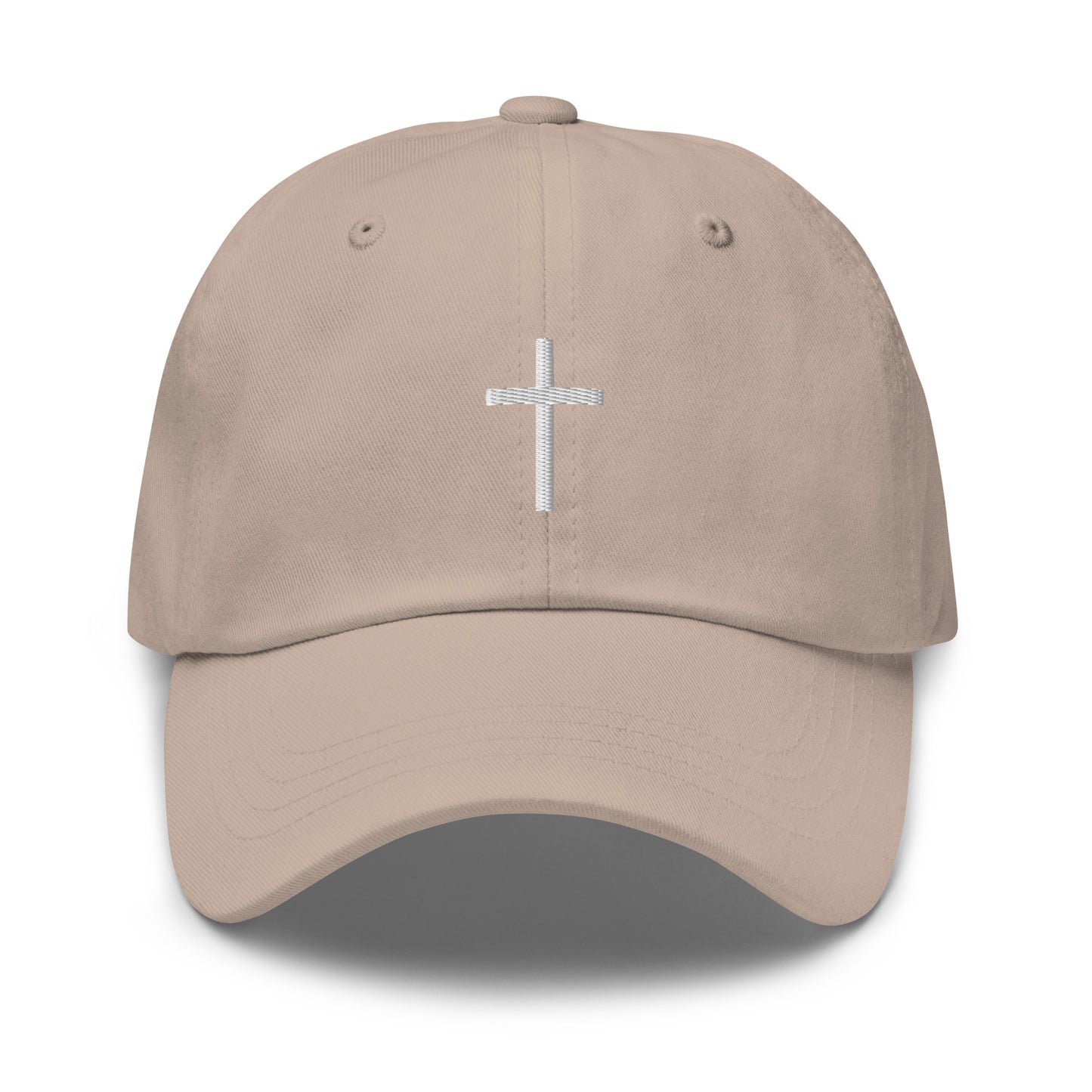 White cross - Dad hat (6 colours)