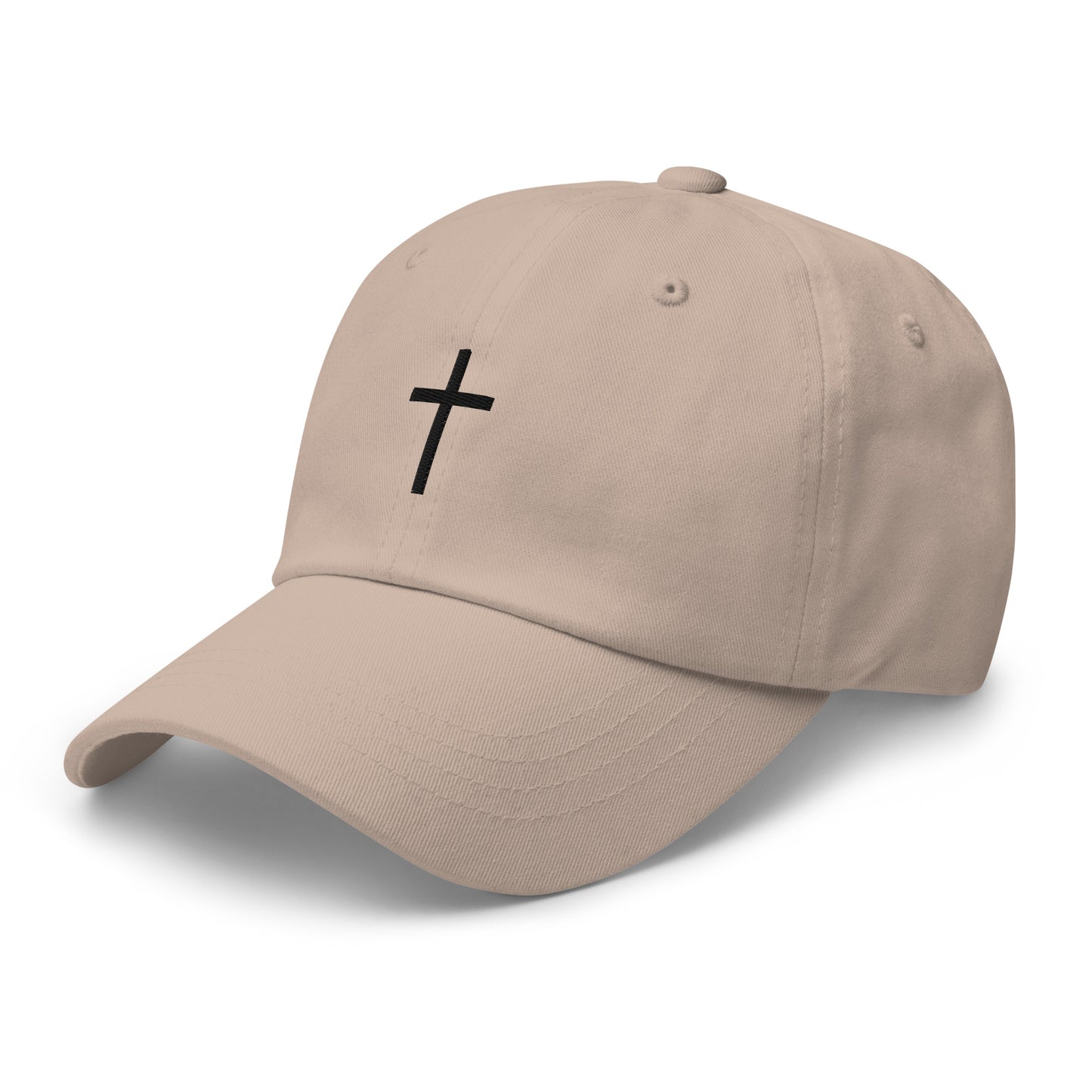Black cross - Dad hat (7 colours)
