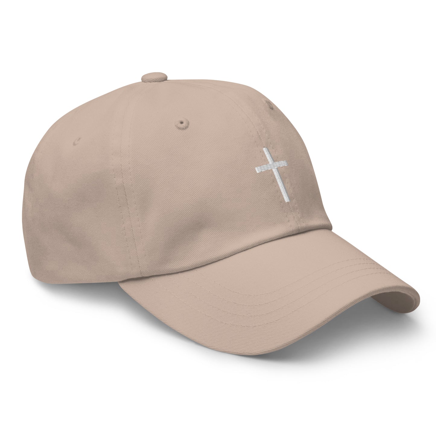 White cross - Dad hat (6 colours)
