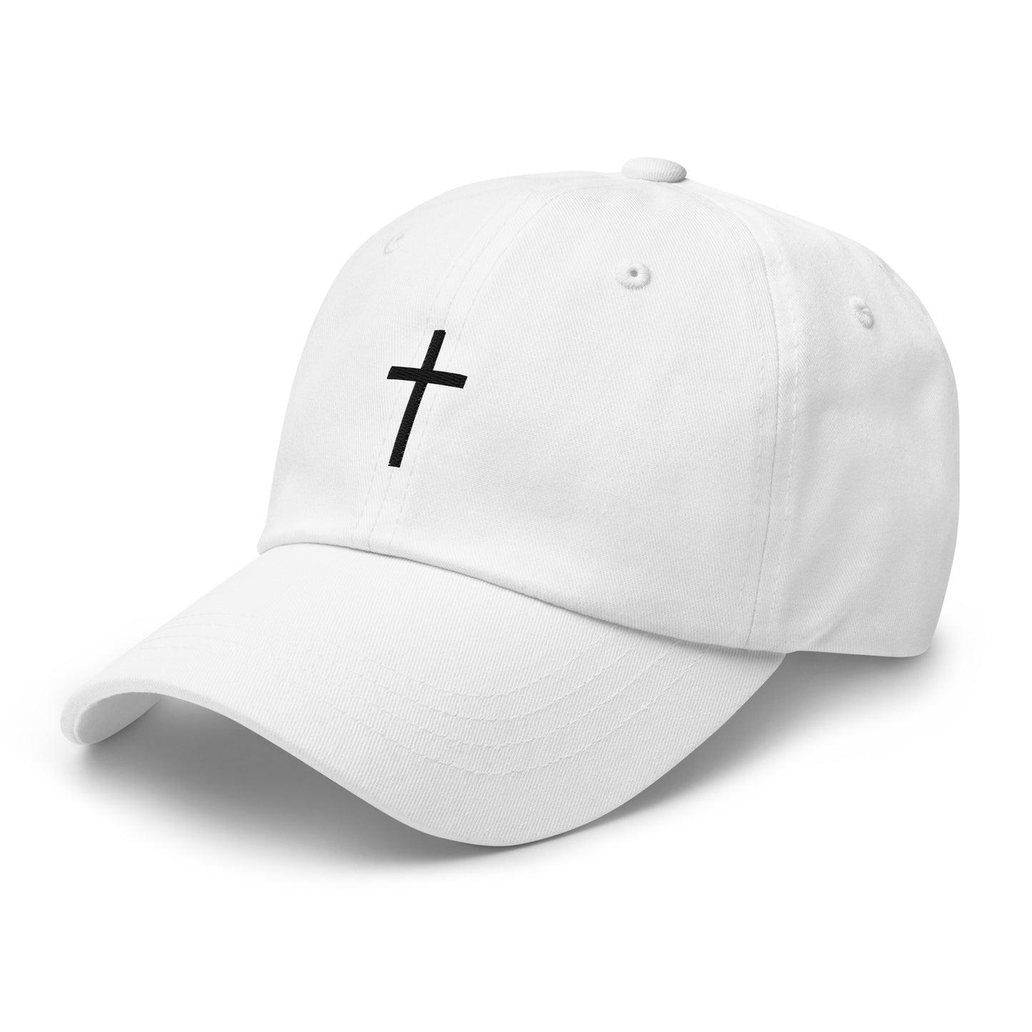 Black cross - Dad hat (7 colours)