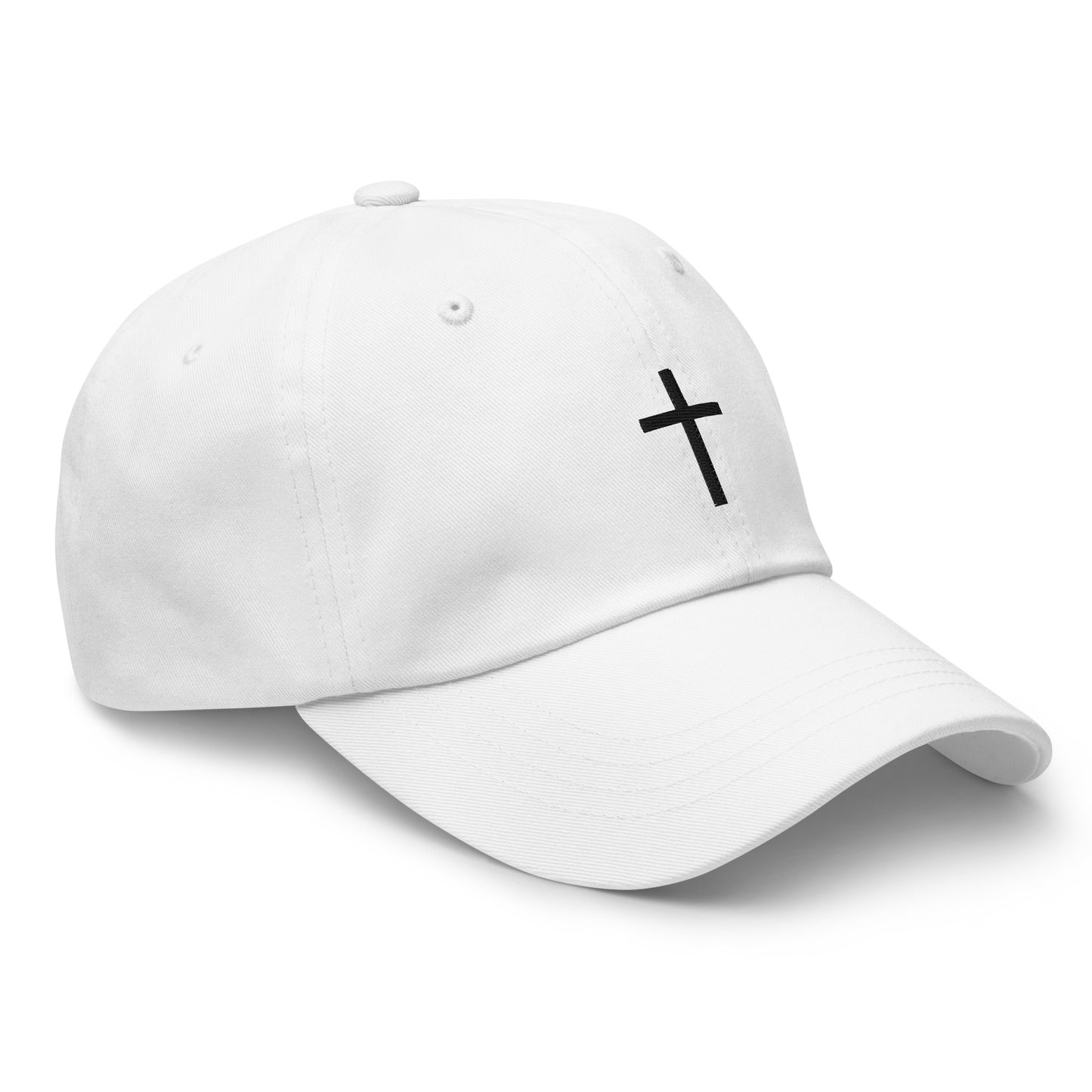 Black cross - Dad hat (7 colours)