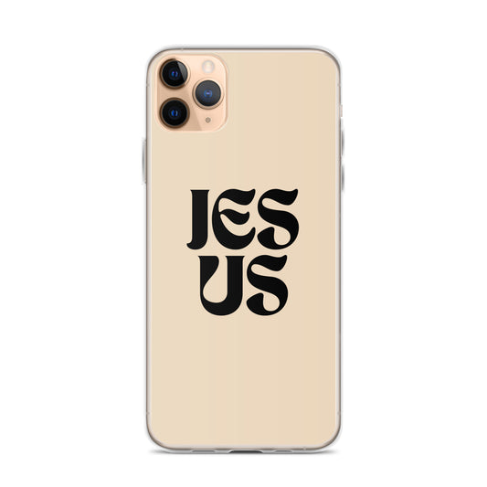 JESUS (beige) - Clear Case for iPhone®