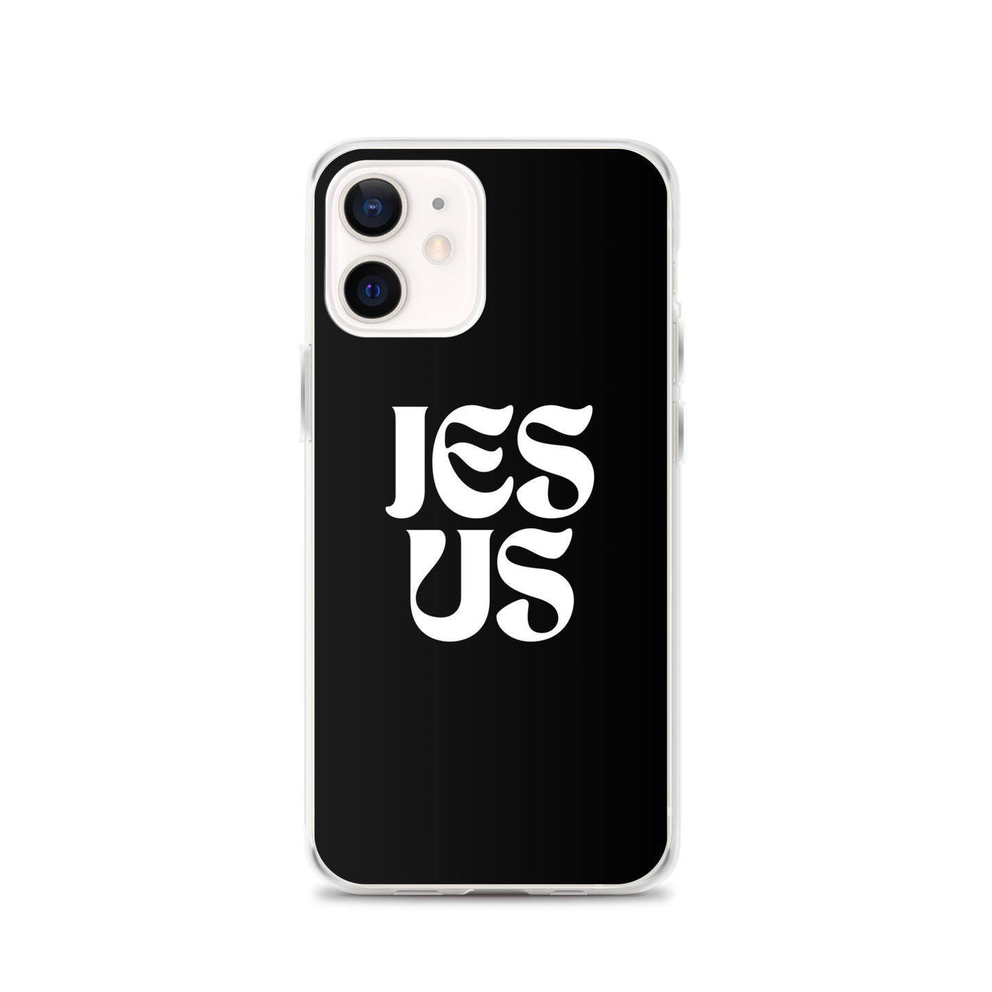 JESUS (black) - Clear Case for iPhone®