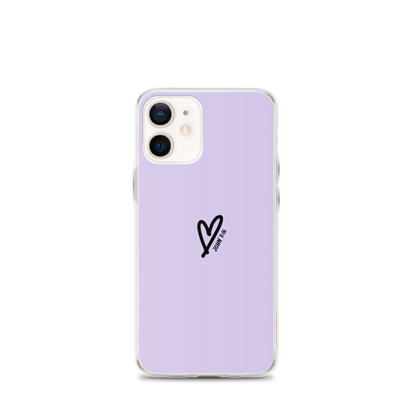 John 3:16 (lilac) - Clear Case for iPhone®