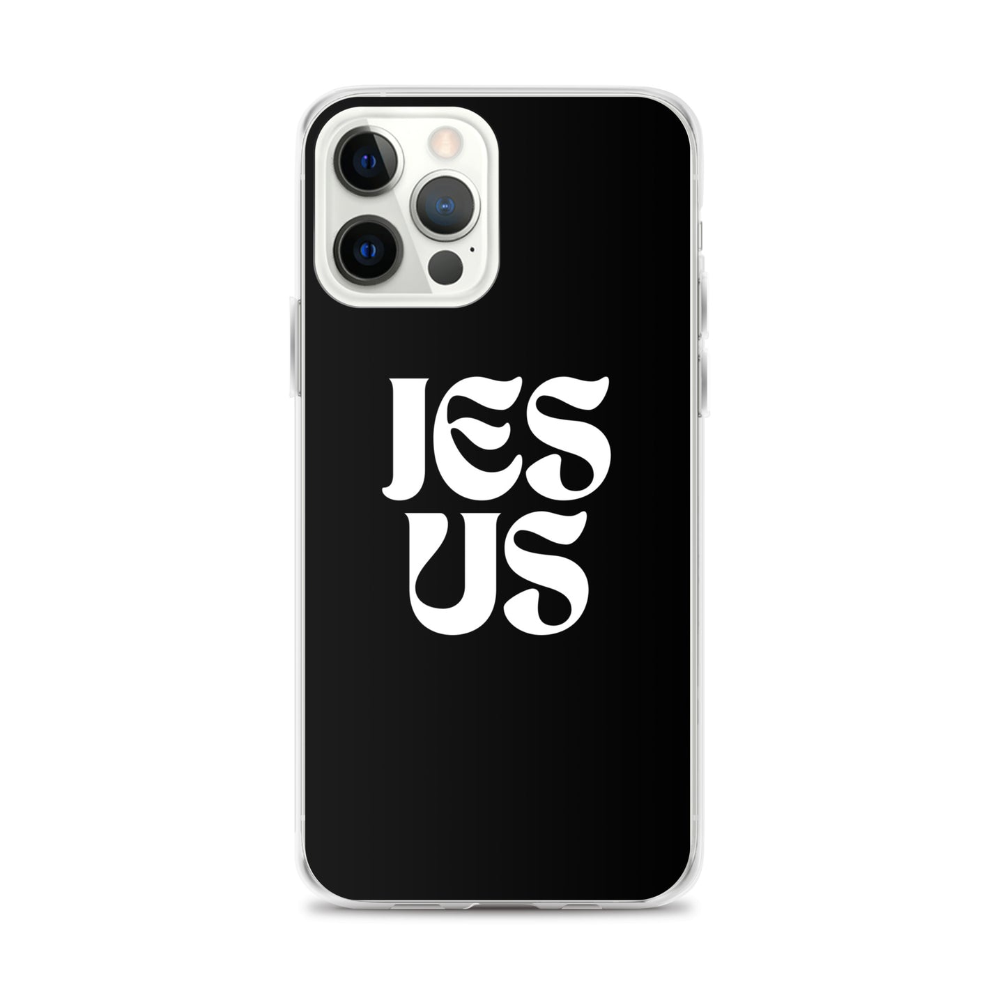JESUS (black) - Clear Case for iPhone®