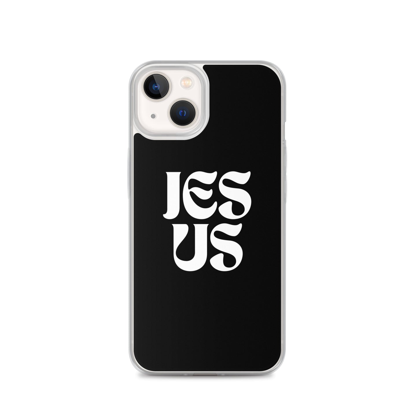JESUS (black) - Clear Case for iPhone®