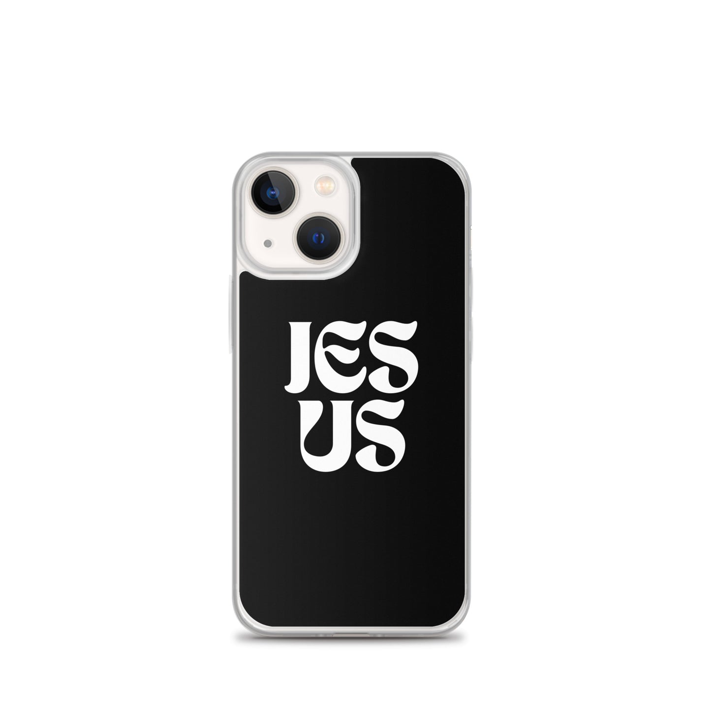 JESUS (black) - Clear Case for iPhone®