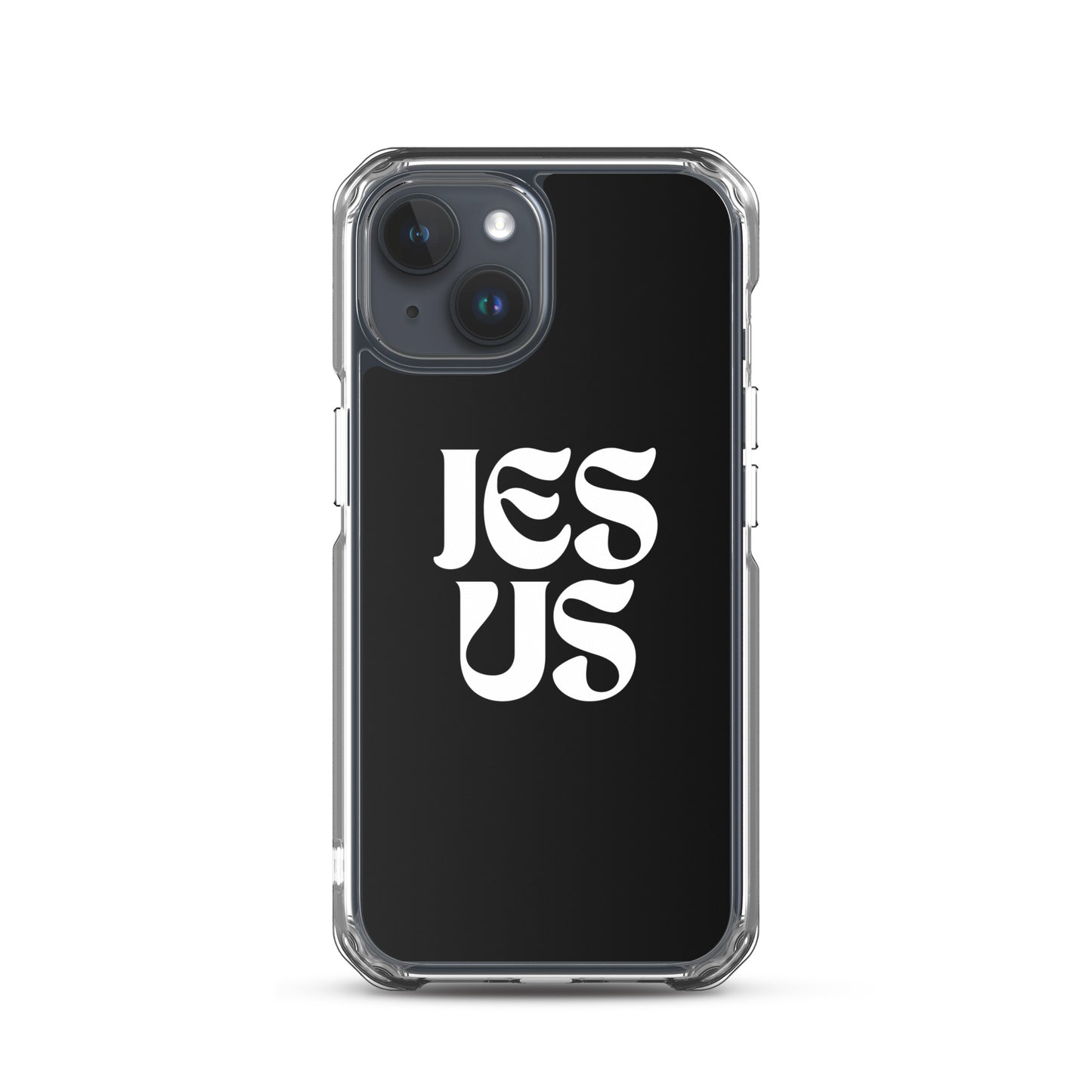 JESUS (black) - Clear Case for iPhone®