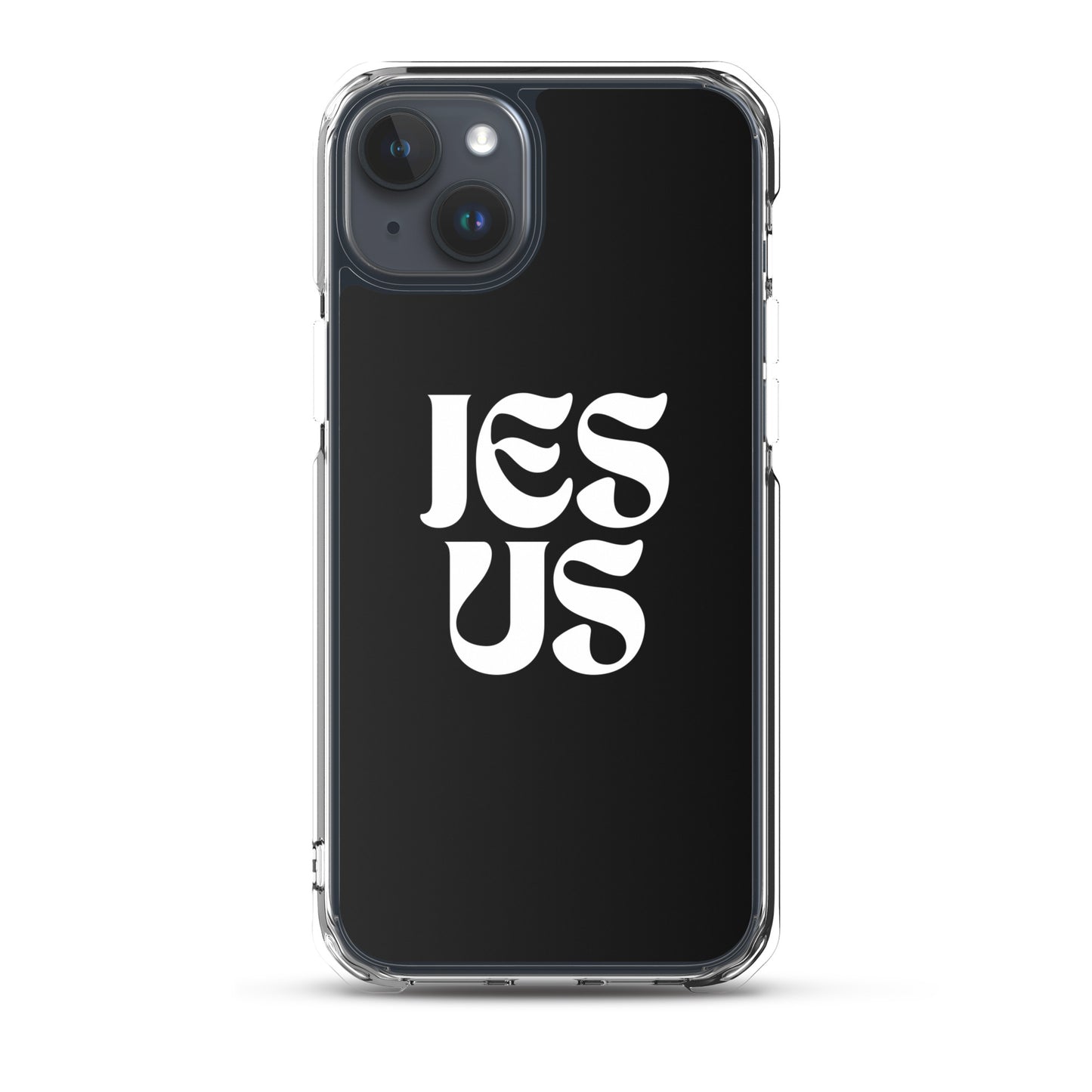 JESUS (black) - Clear Case for iPhone®