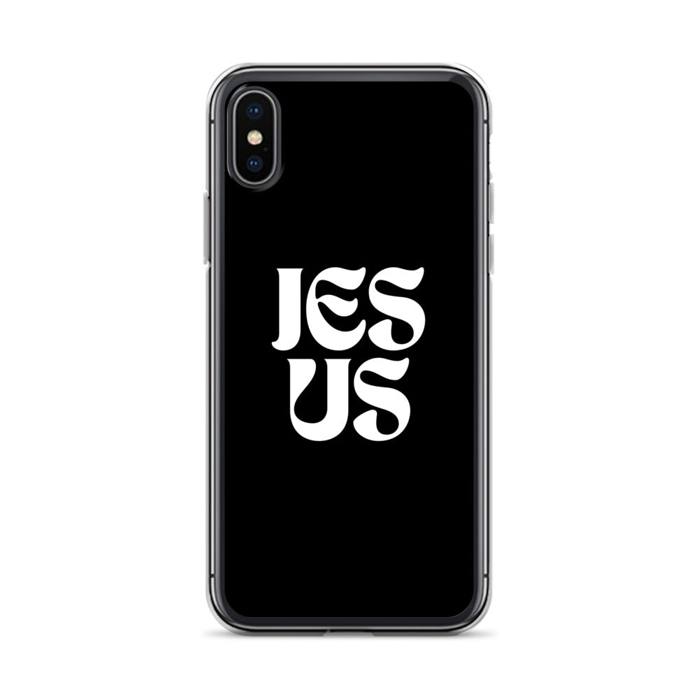 JESUS (black) - Clear Case for iPhone®