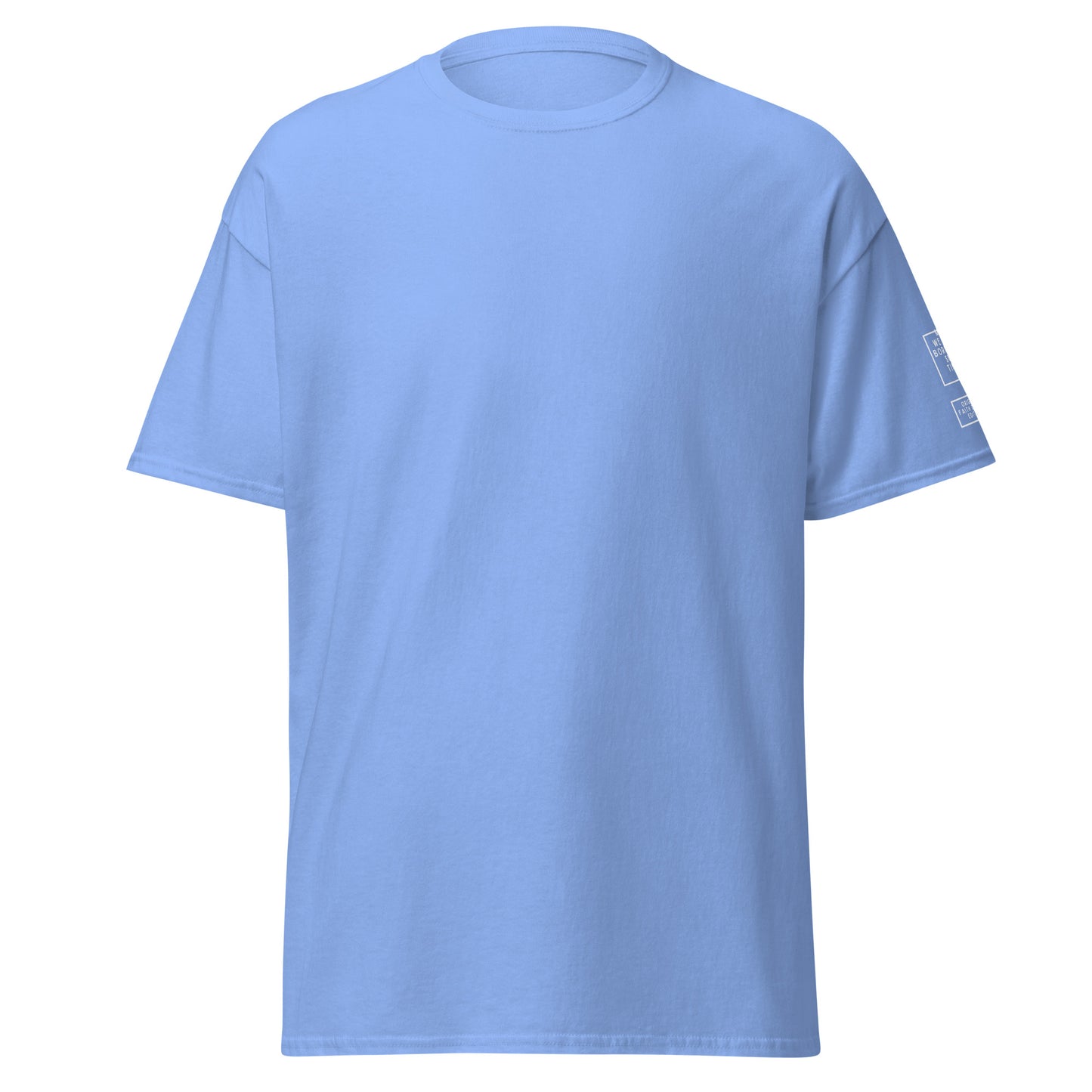 Baptism "Jesus saves" - Classic tee (7 colours; back print)