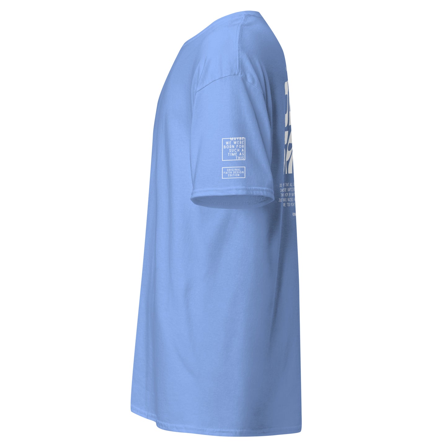 Baptism "Jesus saves" - Classic tee (7 colours; back print)