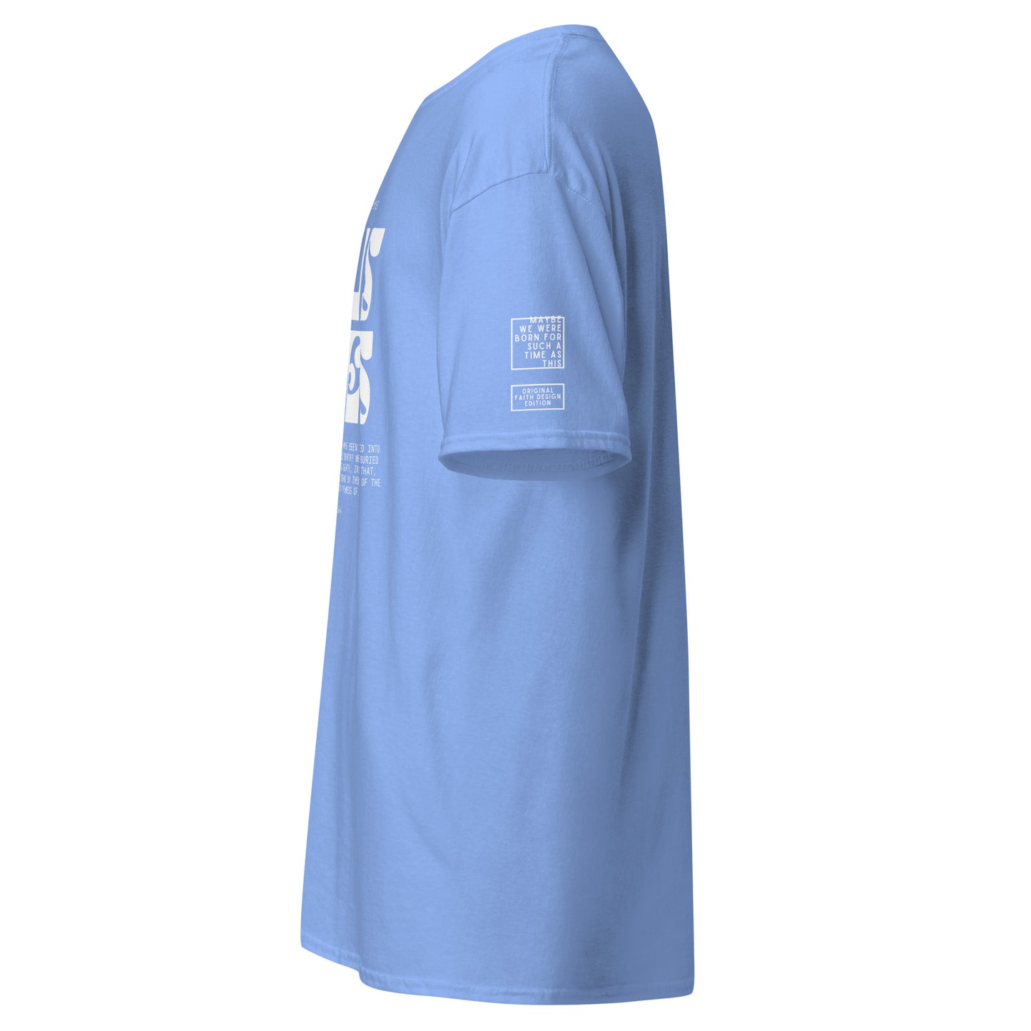 Baptism "Jesus saves" - Classic tee (7 colours; front print)