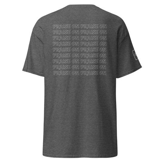 Praise on - Classic tee (7 colours; back print)