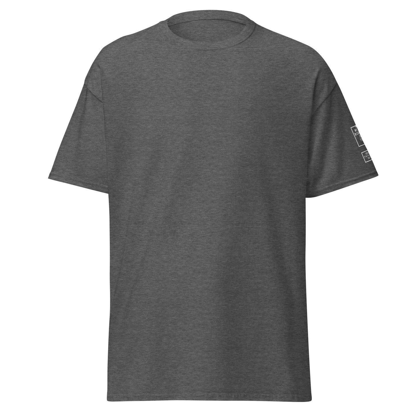 Baptism "Jesus saves" - Classic tee (7 colours; back print)