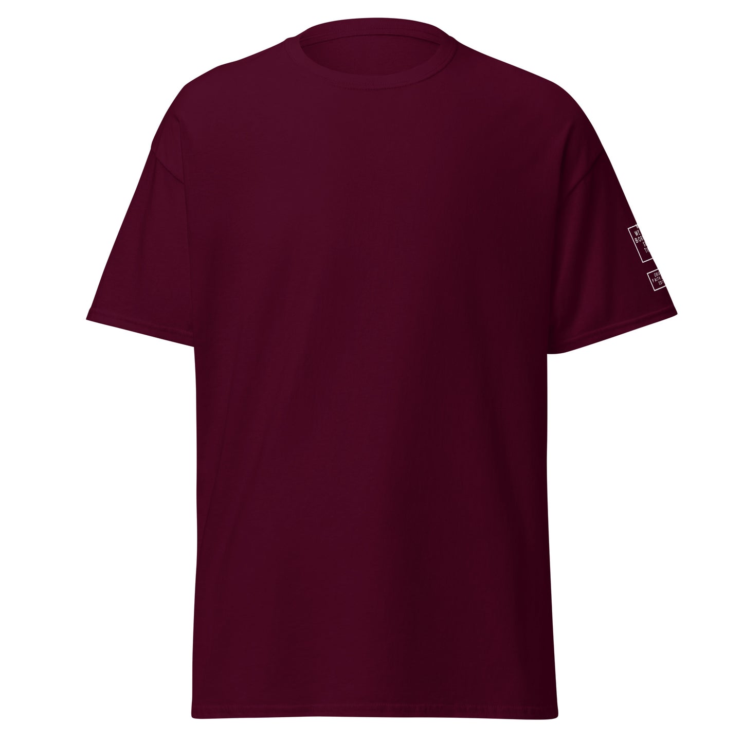 Baptism "Jesus saves" - Classic tee (7 colours; back print)