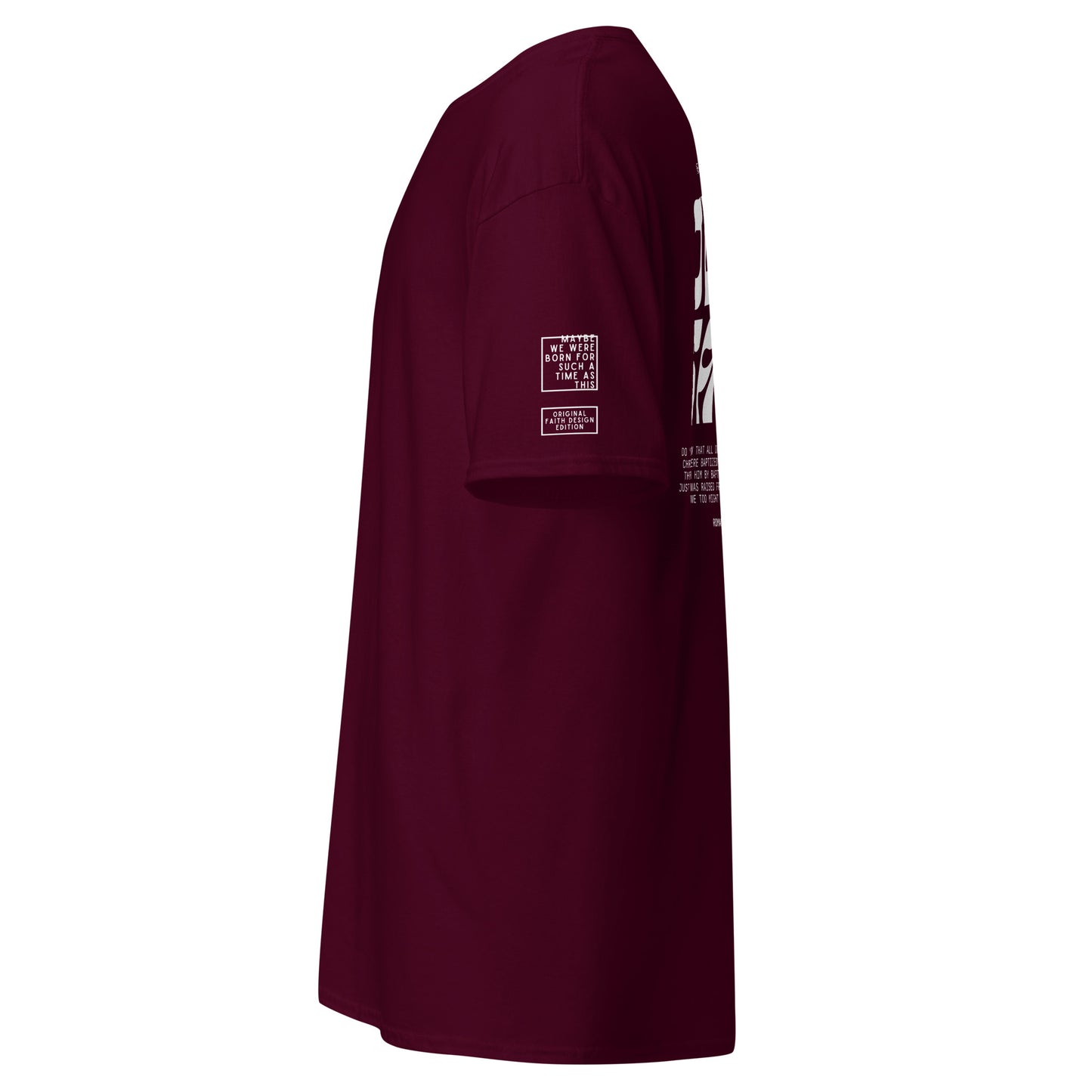 Baptism "Jesus saves" - Classic tee (7 colours; back print)
