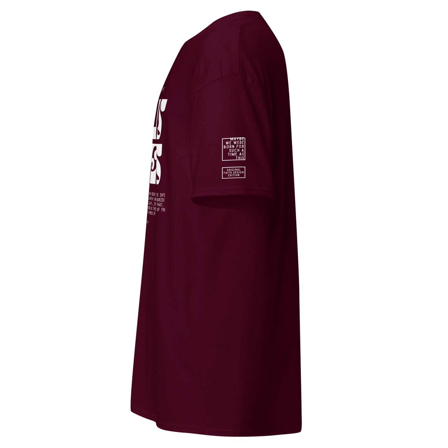 Baptism "Jesus saves" - Classic tee (7 colours; front print)