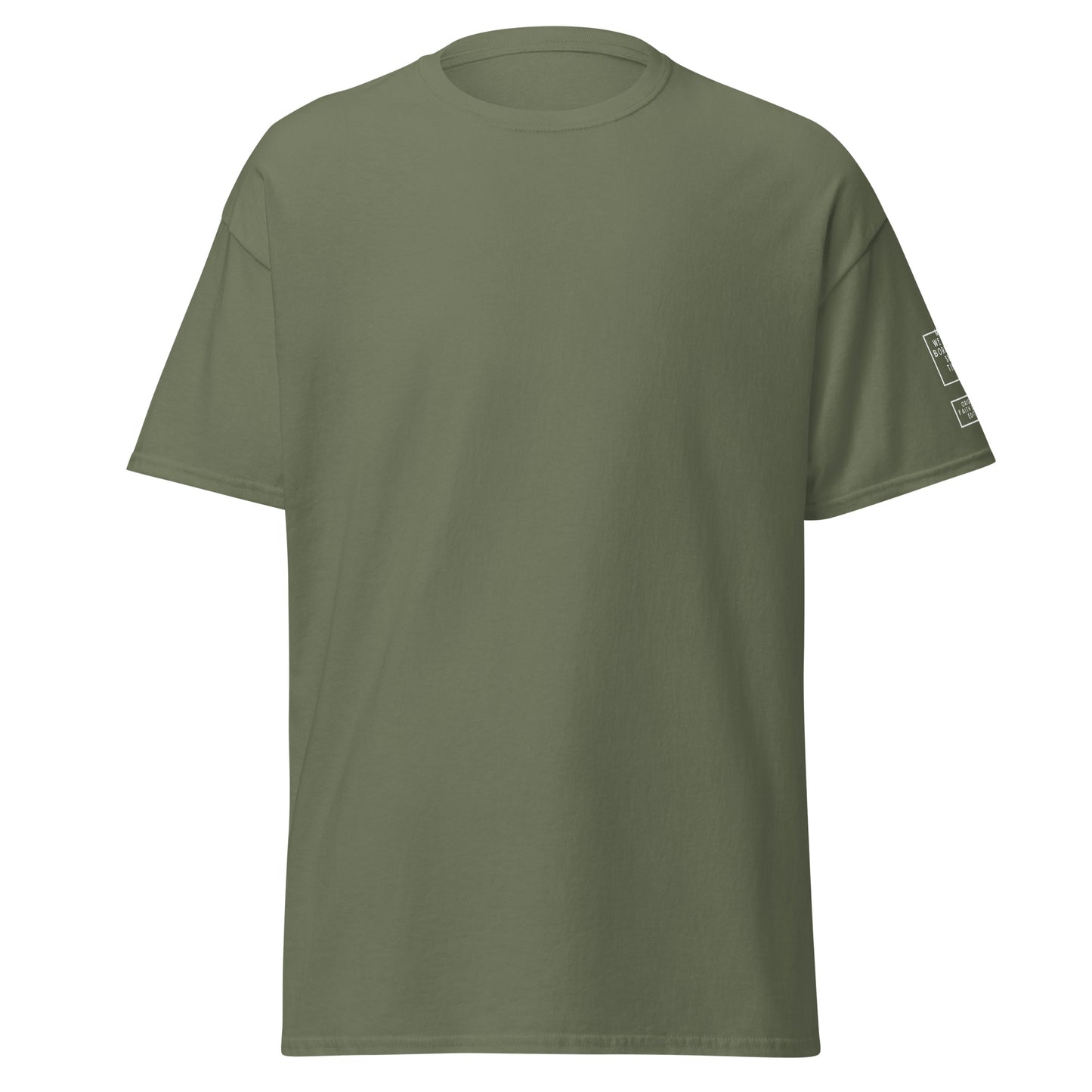 Baptism "Jesus saves" - Classic tee (7 colours; back print)