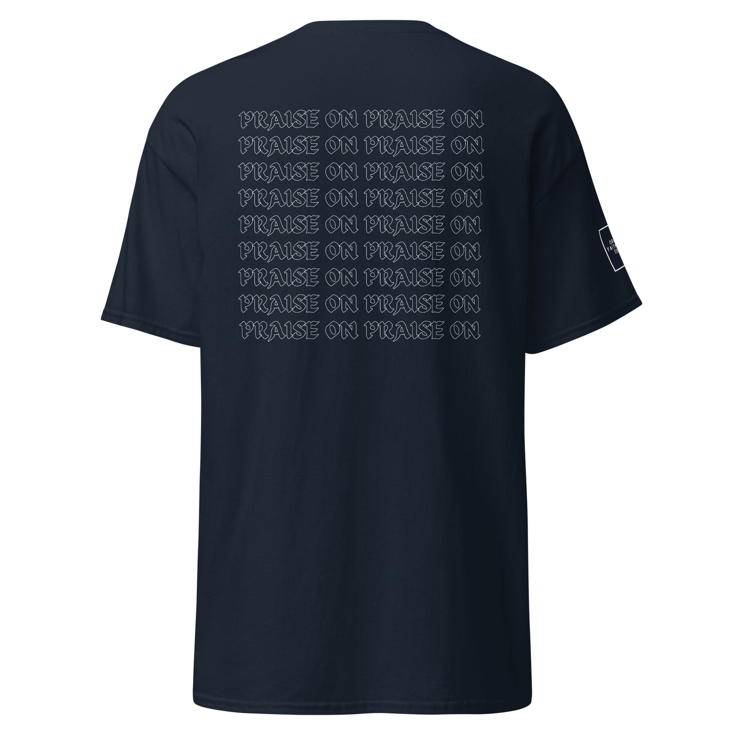 Praise on - Classic tee (7 colours; back print)