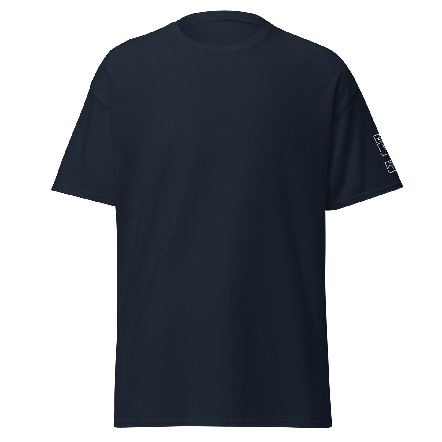 Baptism "Jesus saves" - Classic tee (7 colours; back print)