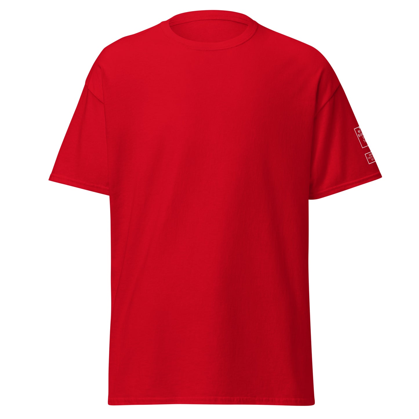 Baptism "Jesus saves" - Classic tee (7 colours; back print)