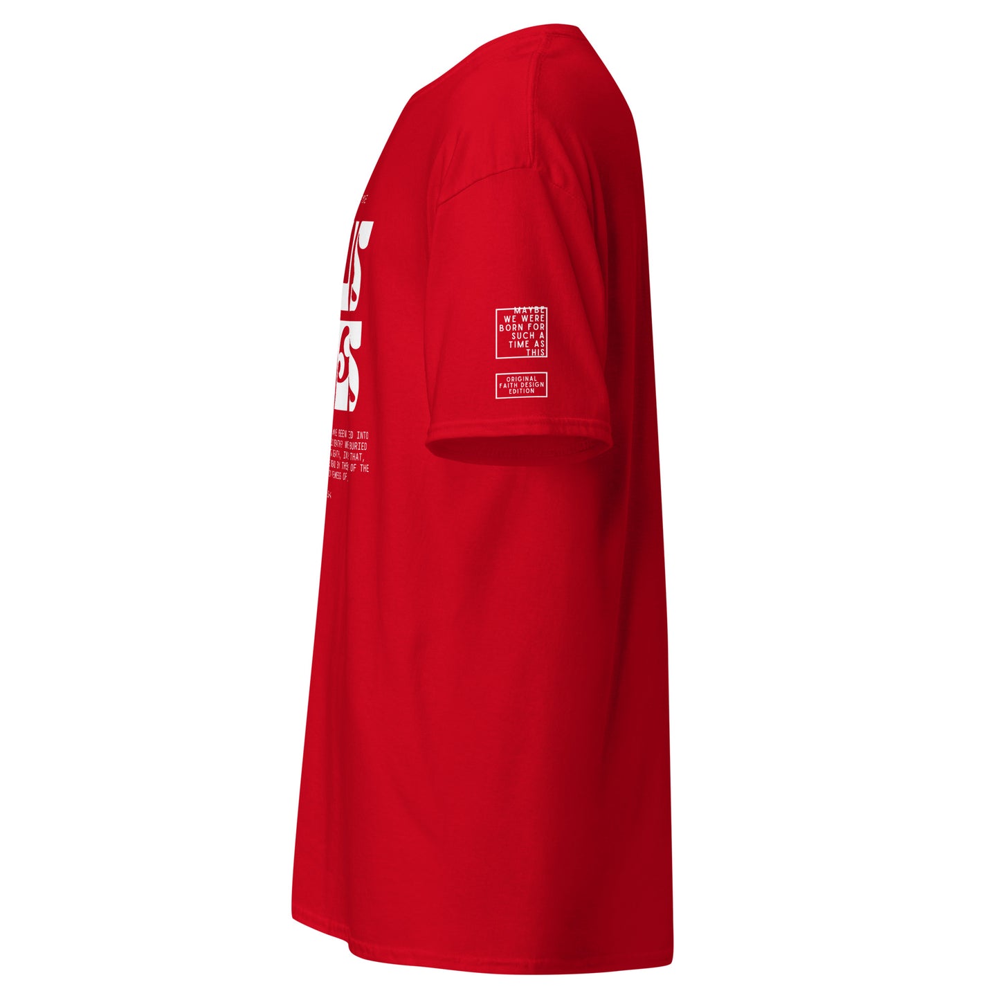 Baptism "Jesus saves" - Classic tee (7 colours; front print)