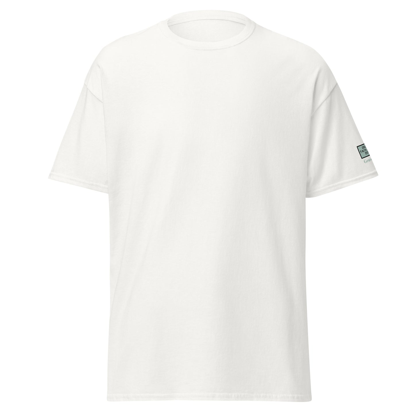 A son image - Classic tee (white; back print)
