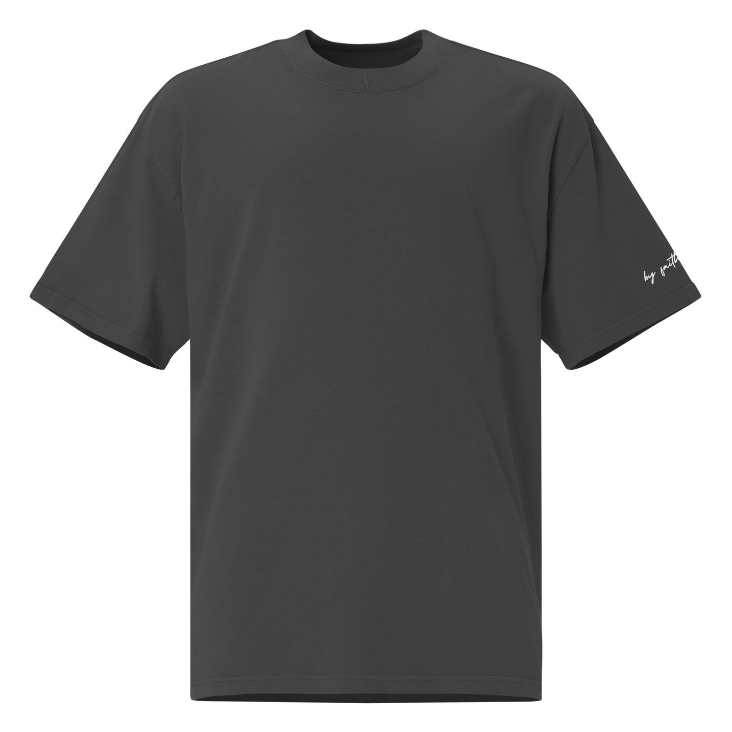 TRANSFORMED - Oversized faded tee (dark grey)