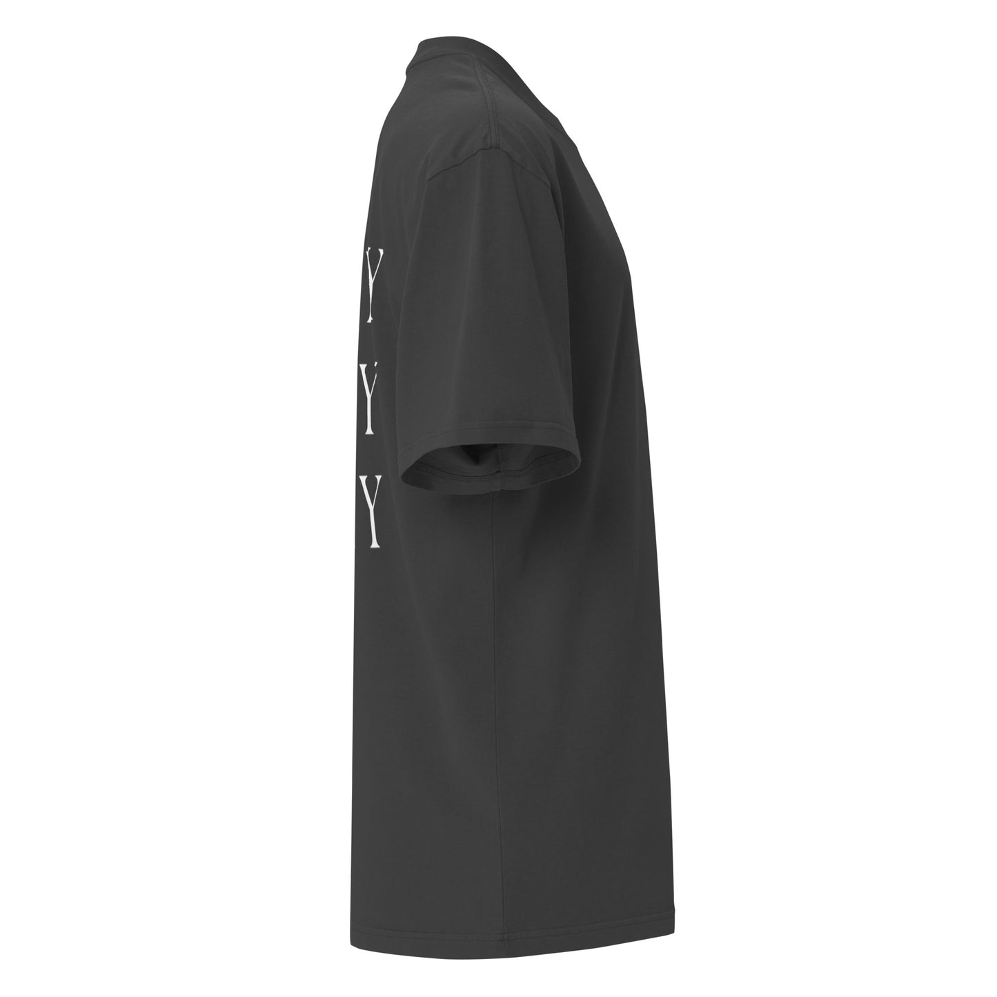 HOLY - Oversized faded tee (dark grey)