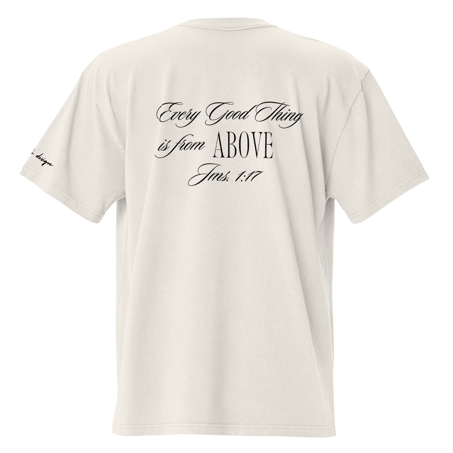 FROM ABOVE - Oversized faded tee (3 colours)