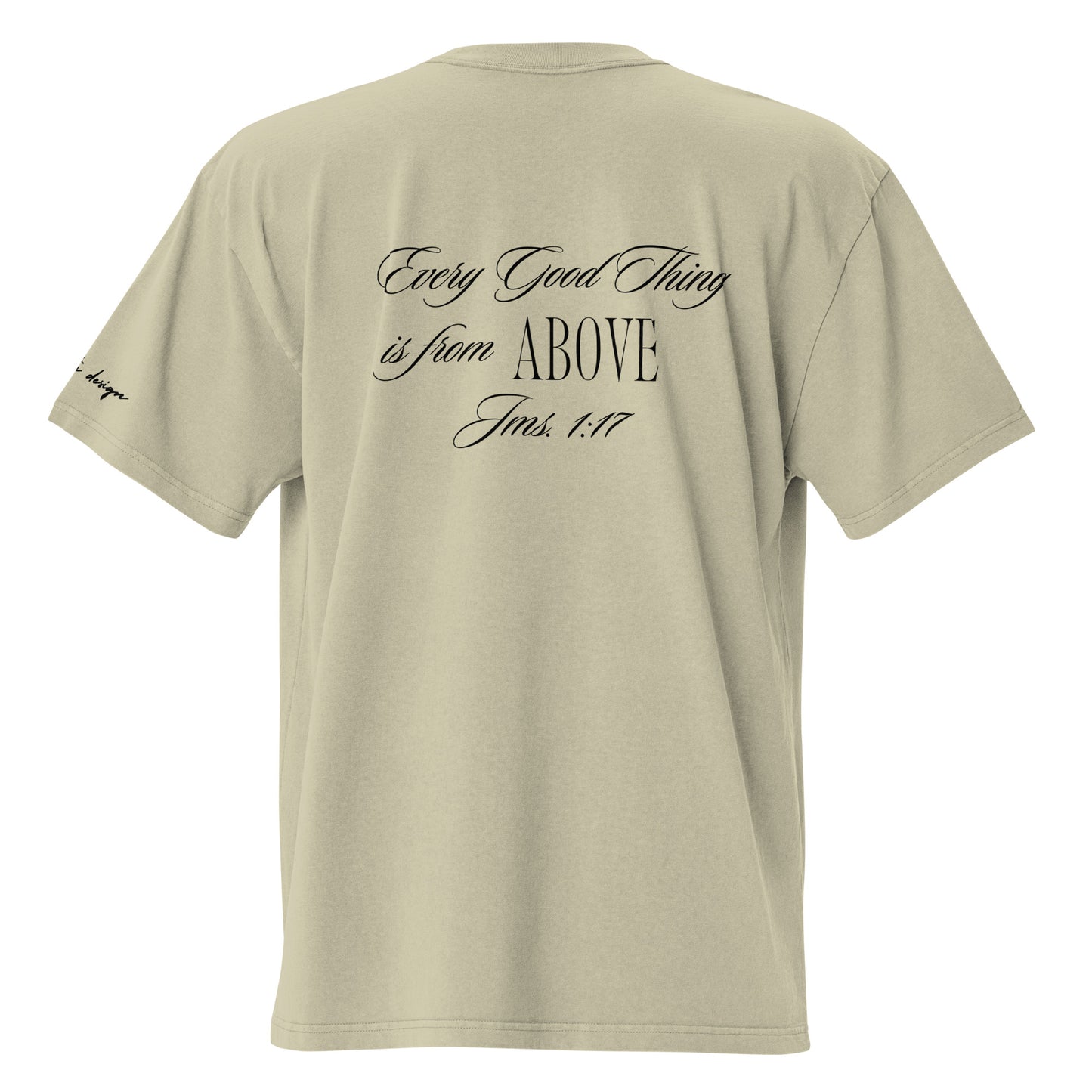 FROM ABOVE - Oversized faded tee (3 colours)