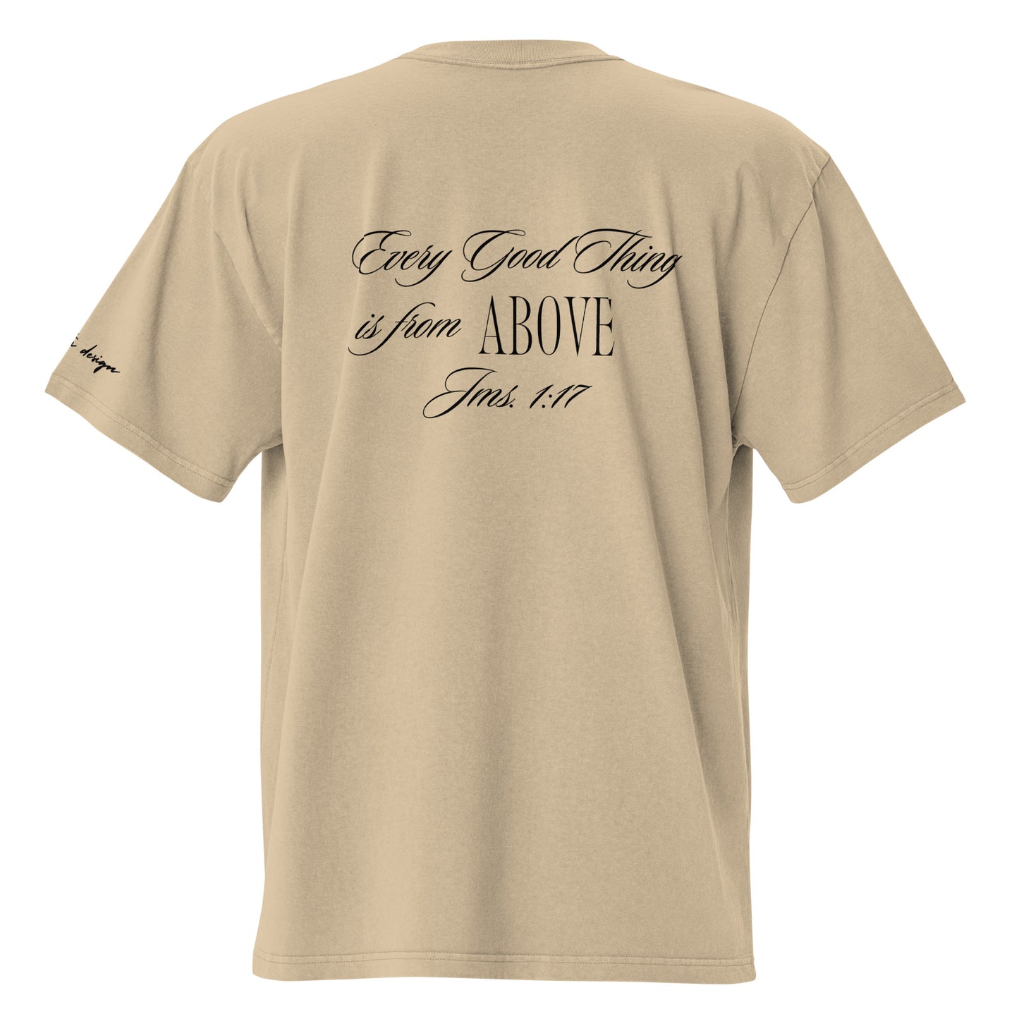 FROM ABOVE - Oversized faded tee (3 colours)