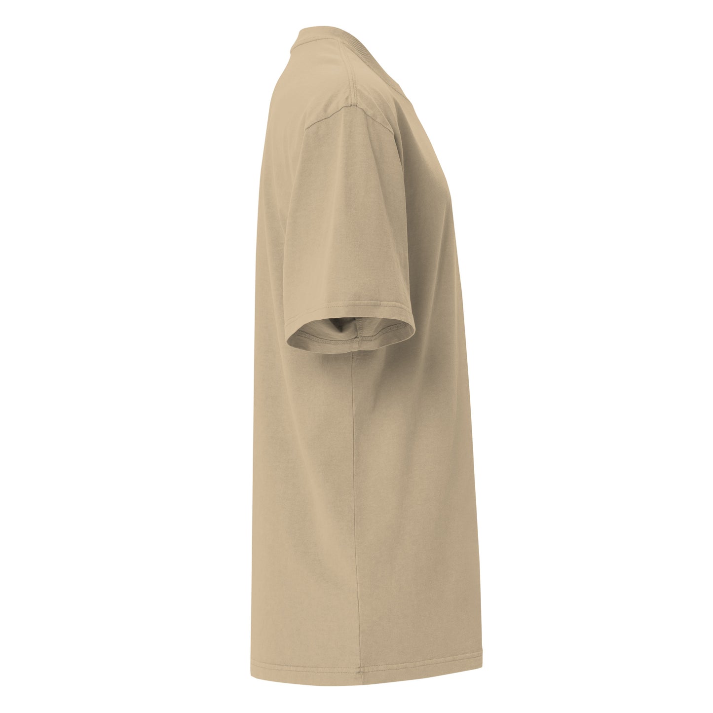 REDEEMED - Oversized faded tee (beige)
