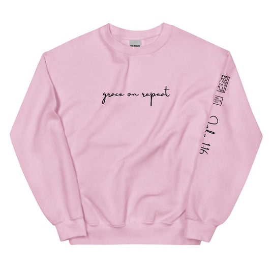 Grace on repeat - Classic Sweatshirt (7 colours)