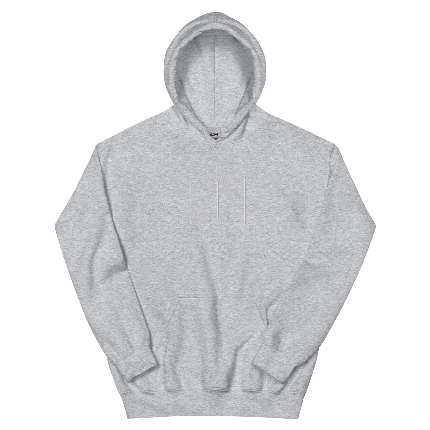 White cross - Cozy hoodie (5 colours)