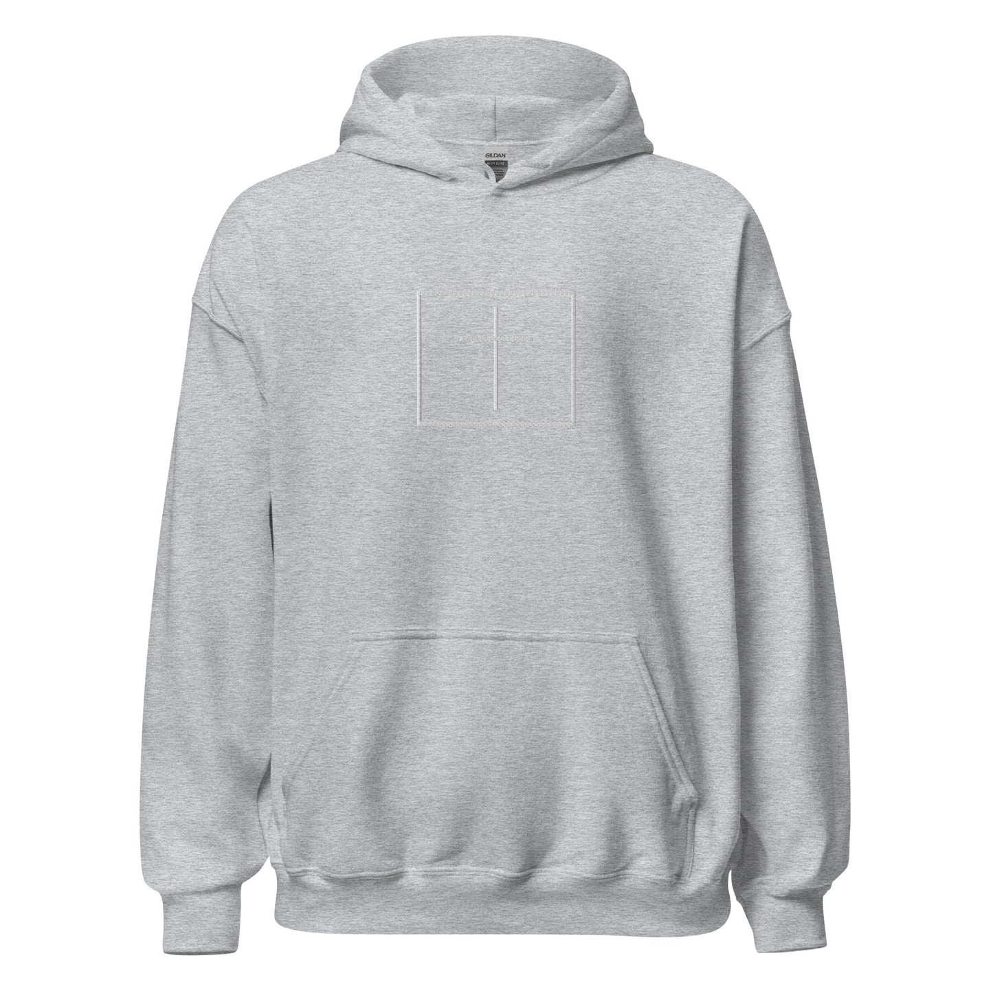 White cross - Cozy hoodie (5 colours)