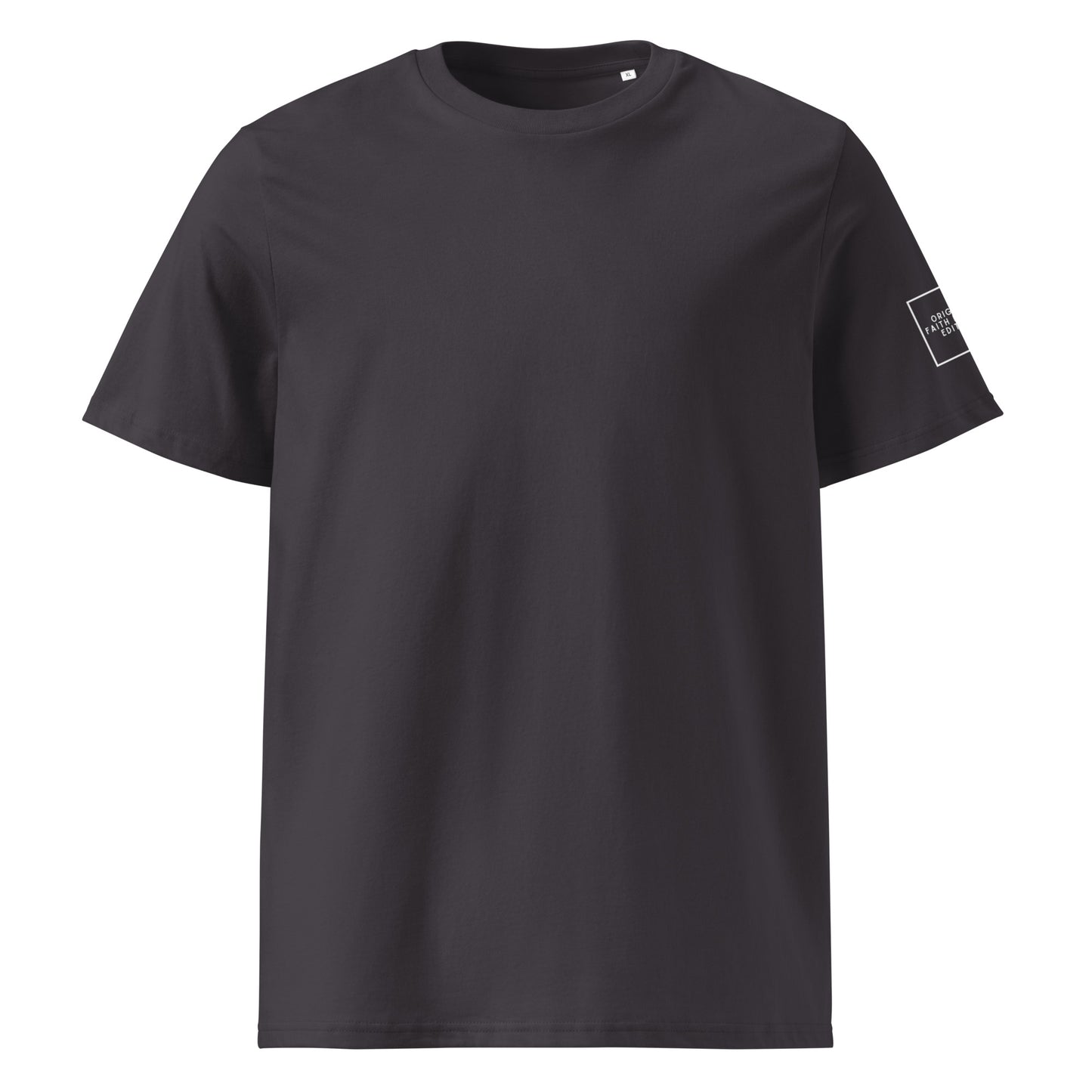 White cross - Unisex organic cotton tee (7 colours)