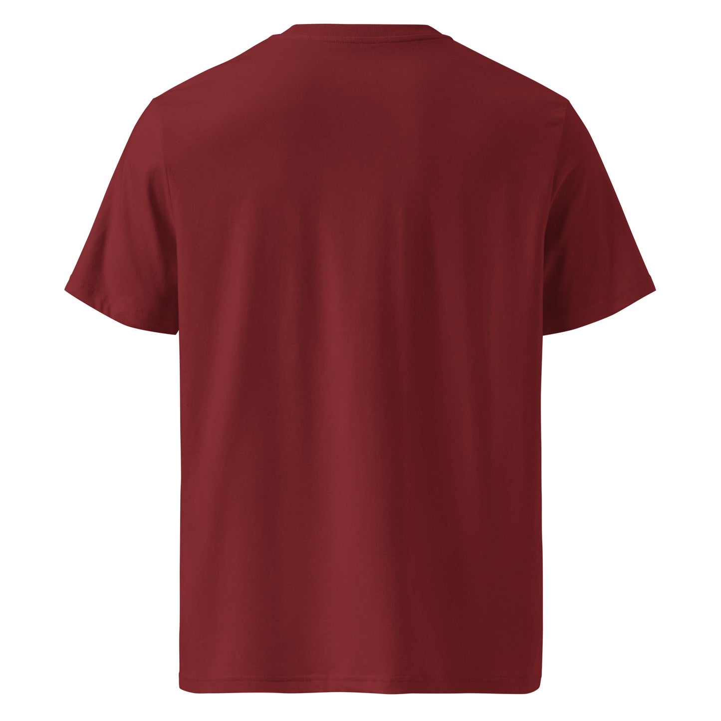 REVIVAL - Unisex organic cotton tee (burgundy)