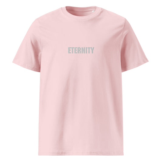 ETERNITY - Unisex organic cotton tee (cotton pink)