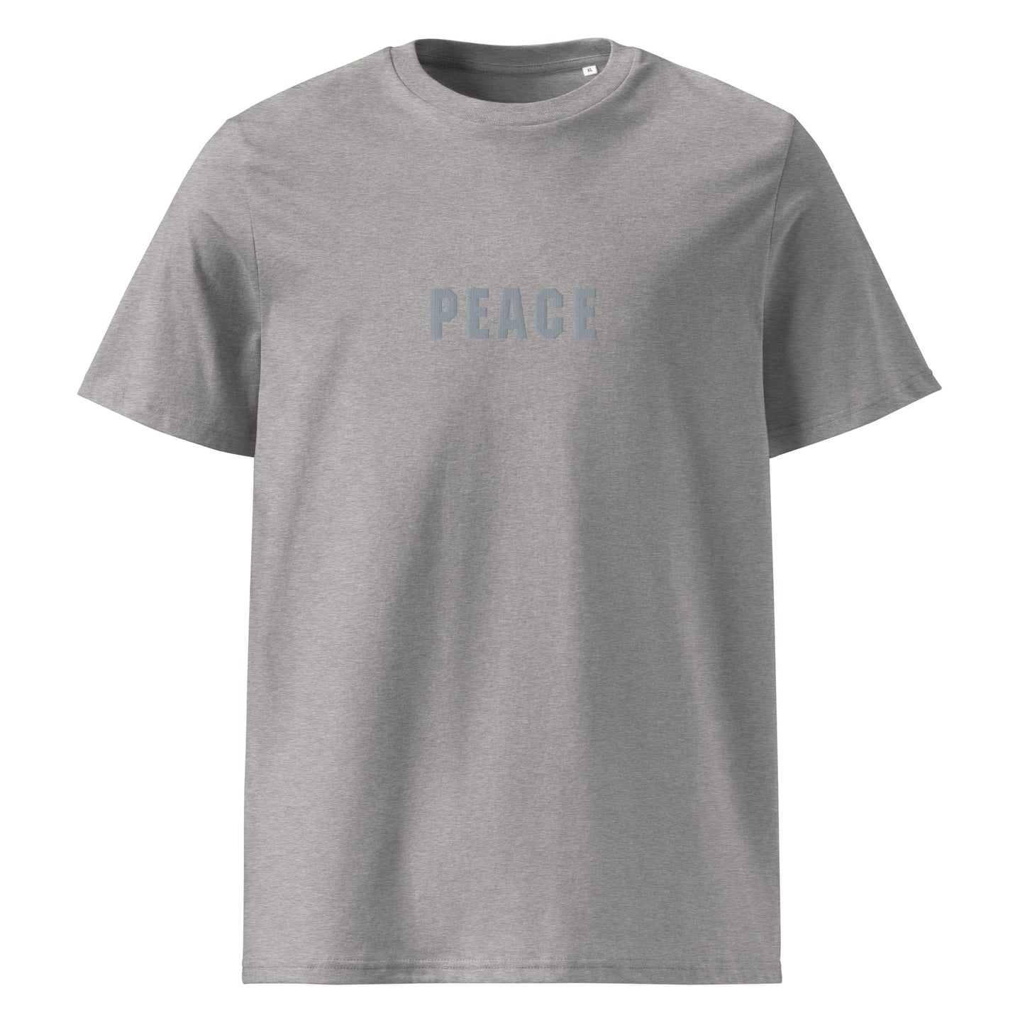 PEACE - Unisex organic cotton tee (grey)